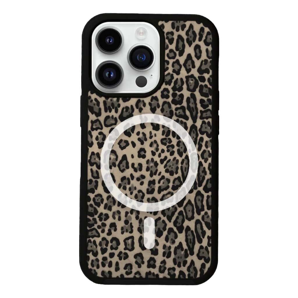 Caseco MagSafe Phone 14 Pro Max Leopard Case - Leopard