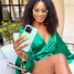 Caseco Mini Beaded Smiley Phone Charm - Charm