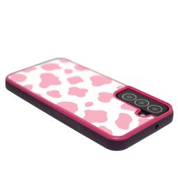 Caseco Pink Cow Print Samsung Galaxy S22 Case