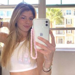 Caseco Pink Pearl Phone Charm