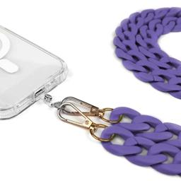 Caseco Purple Crossbody Phone Chain - Purple