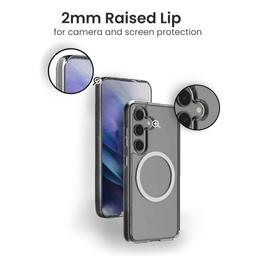 Caseco Samsung Galaxy S24 Clear Case with MagSafe