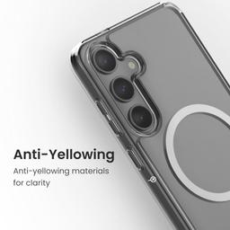 Caseco Samsung Galaxy S24 Clear Case with MagSafe