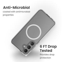 Caseco Samsung Galaxy S24 Clear Case with MagSafe