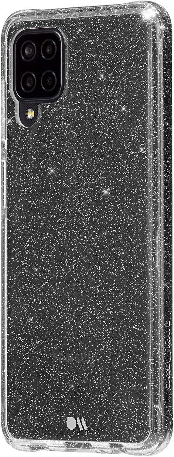 Case-Mate Sheer Crystal Phone Case for Galaxy A12