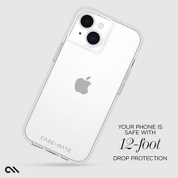 Case-Mate Tough Clear Phone Case for iPhone 15 Plus