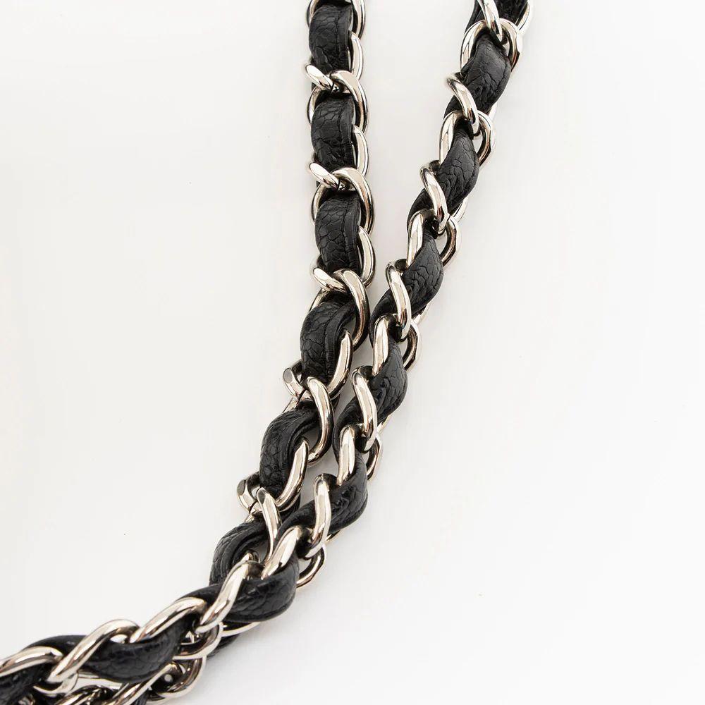 Refurbished Chanel Caviar Leather Classic Maxi Single Flap Bag - Reebelo Canada