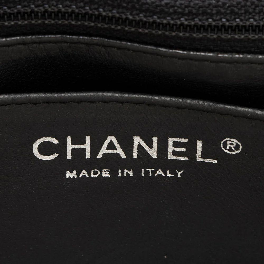 Refurbished Chanel Caviar Leather Classic Maxi Single Flap Bag - Reebelo Canada