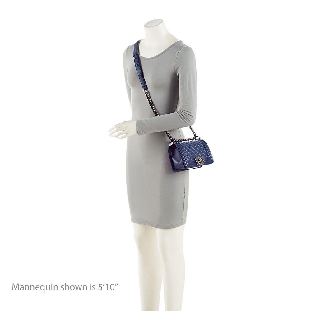 Refurbished Chanel Lambskin Small Boy Bag - Reebelo Canada