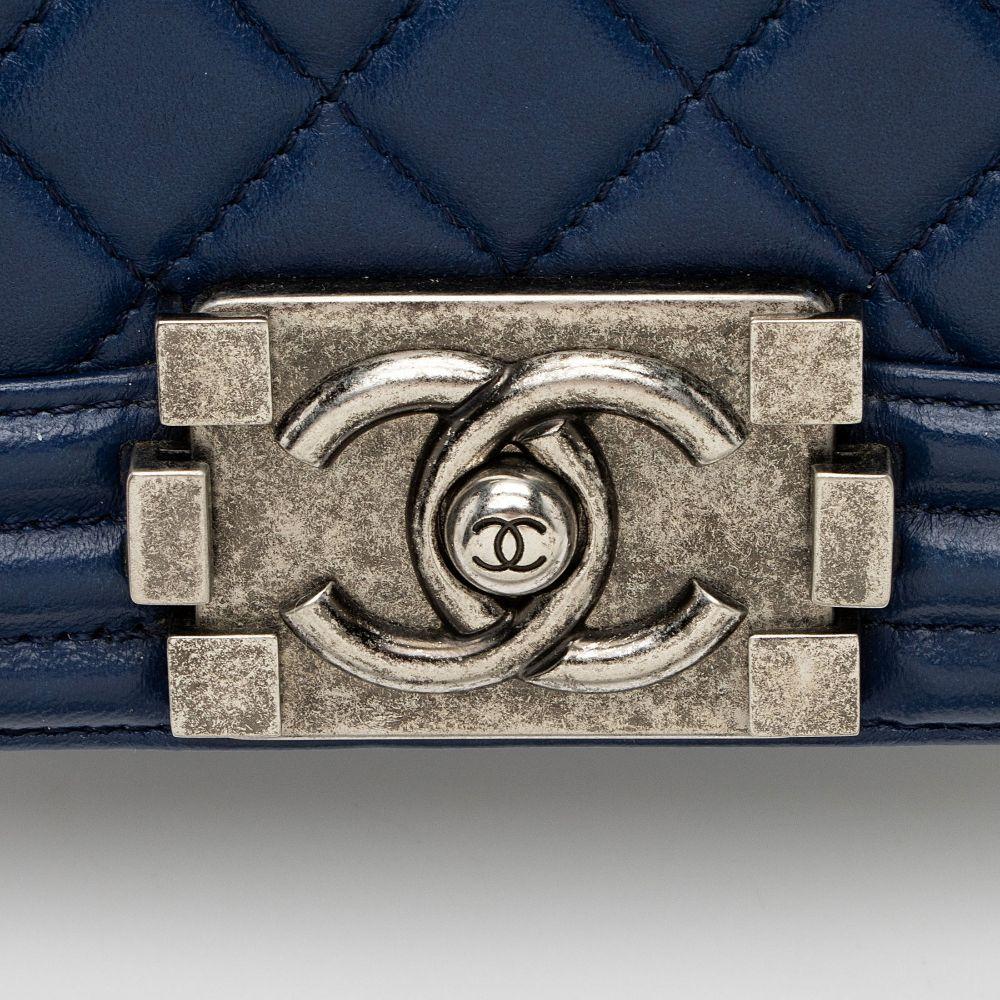 Refurbished Chanel Lambskin Small Boy Bag - Reebelo Canada