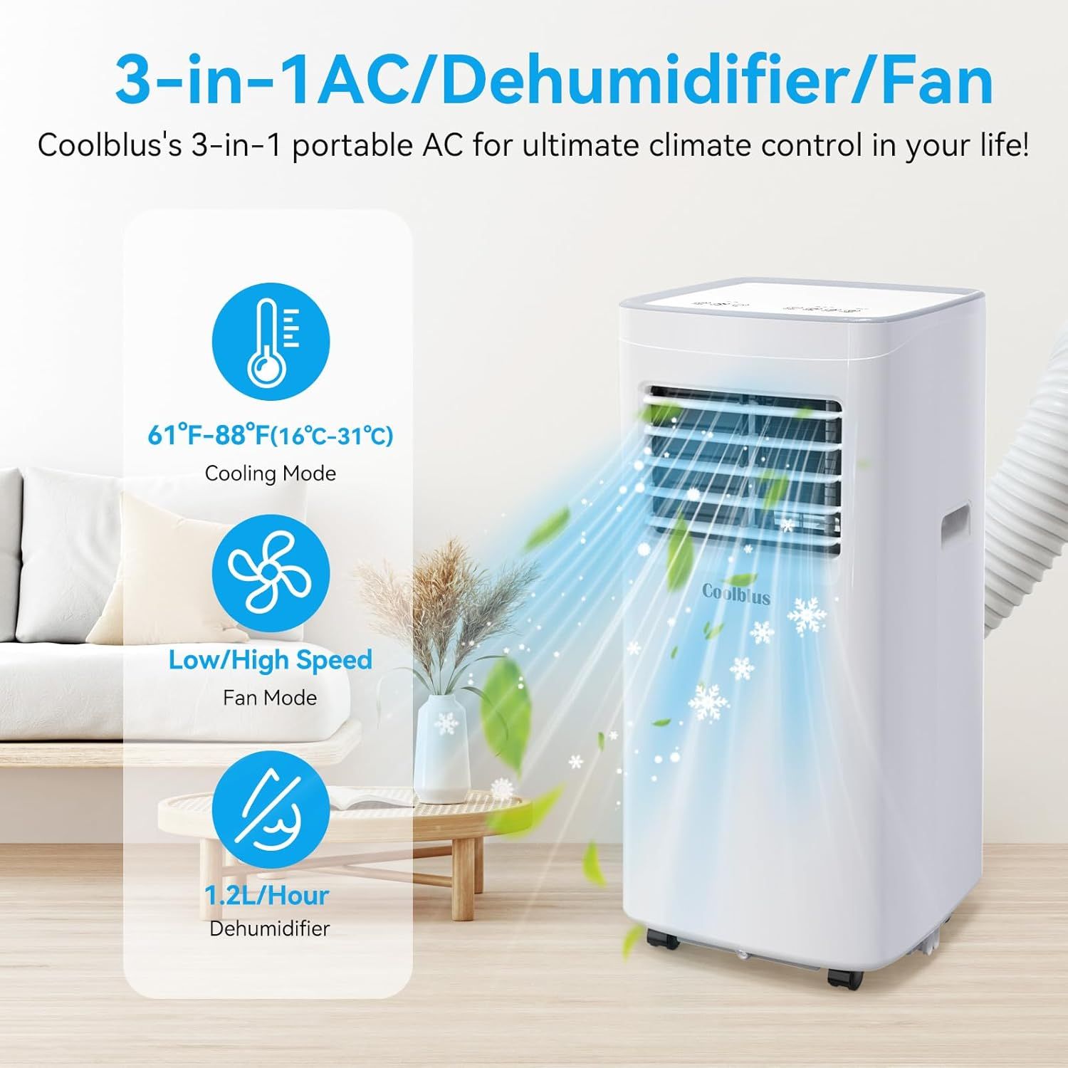 Coolblus Portable Air Conditioner A019K-05KR