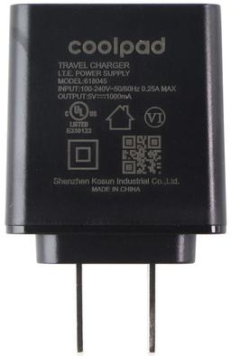 CoolPad 5V/1000mA USB-A Travel Charger (618045)