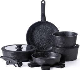 Country Kitchen Cookware Set with Removable Handle