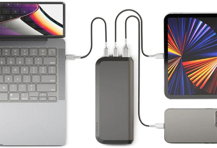 Refurbished Cygnett ChargeUp Pro 25K mAh Laptop Power Bank - Reebelo Canada