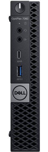Dell Optiplex 7060 MFF - Intel Core i5-8500T 2.1GHz - 256GB - Black - 16GB RAM