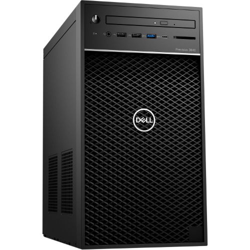 Dell Precision 3640 Desktop Tower Workstation - Intel Core i5-10500 3.1GHz - 256GB - Black - 16GB RAM