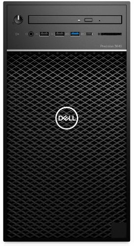 Dell Precision 3640 Desktop Tower Workstation - Intel Core i5-10500 3.1GHz - 256GB - Black - 16GB RAM
