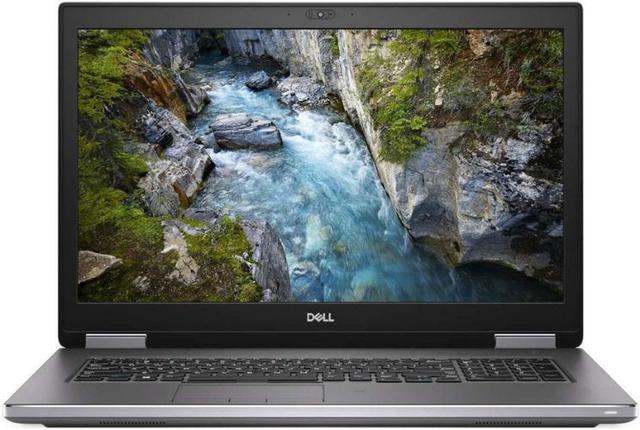 Dell Precision 7740 Mobile Workstation Laptop 17.3" Intel Core i7-9850H 2.6GHz in Gray in Excellent condition