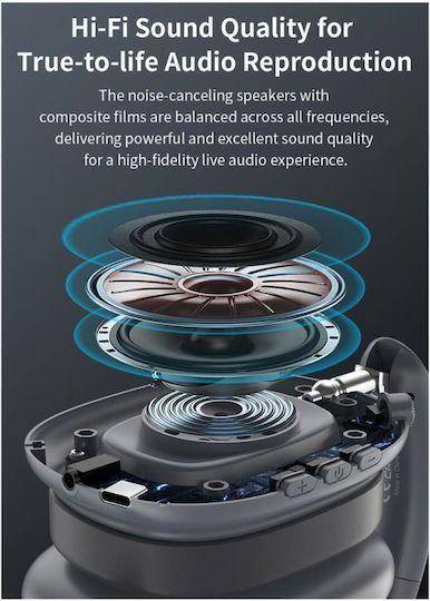 Devia EarBass Pro2 Wireless Headphones - Silver