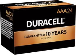 Duracell Coppertop Alkaline AAA Batteries 24pk