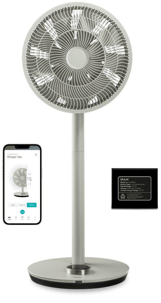 Refurbished Duux Whisper Flex Smart + Battery Pack - Reebelo Canada