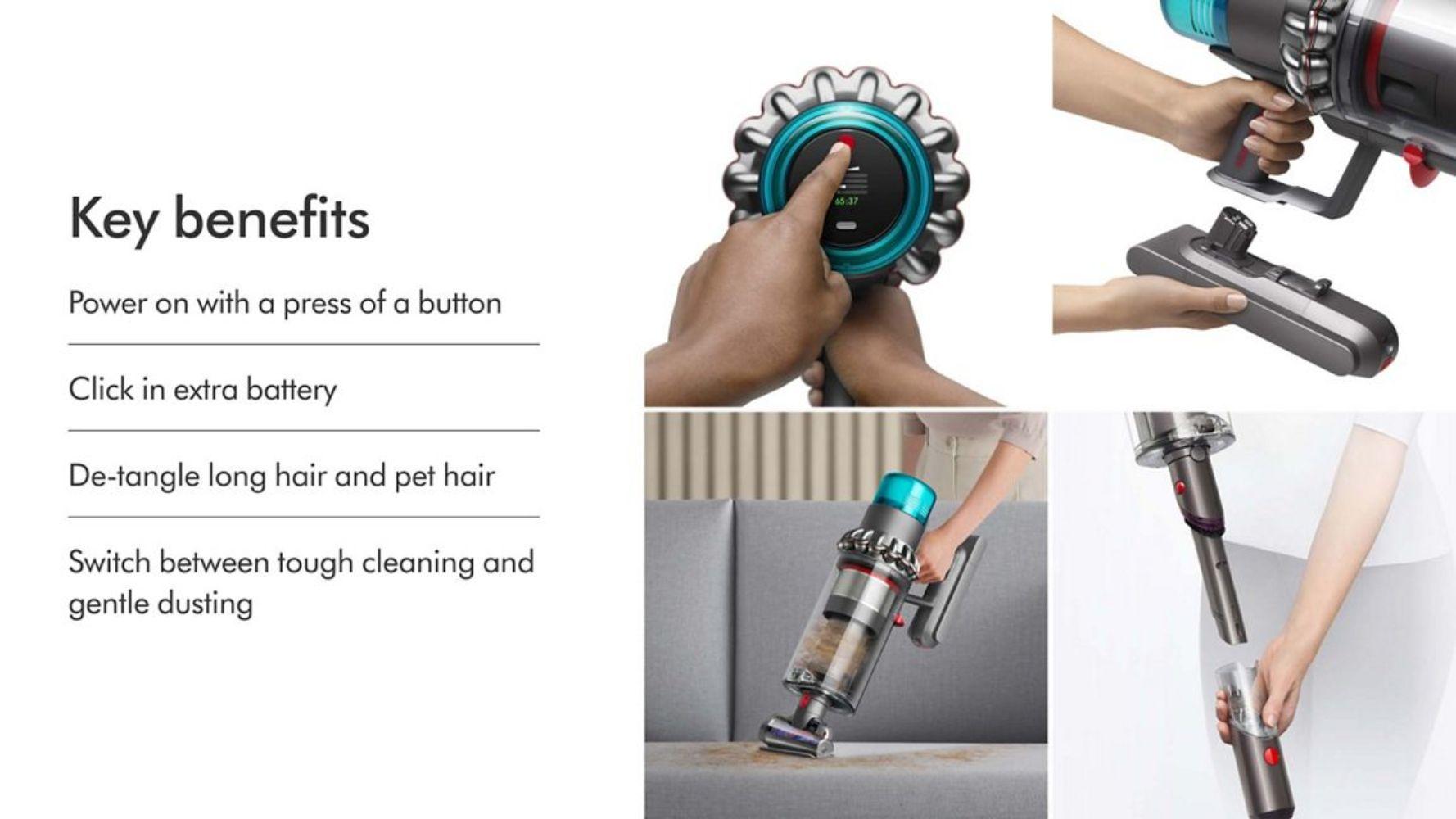 Refurbished Dyson Gen5outsize HEPA Cordless Vacuum Cleaner - Reebelo Canada