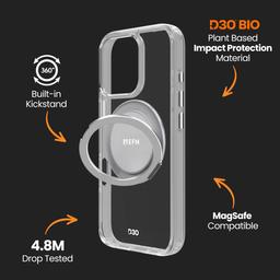 EFM EFM Alta with D3O Bio Phone Case for iPhone 16 Pro Max