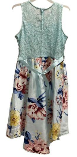 Emily Rose Girl's Floral High Low Dress 12