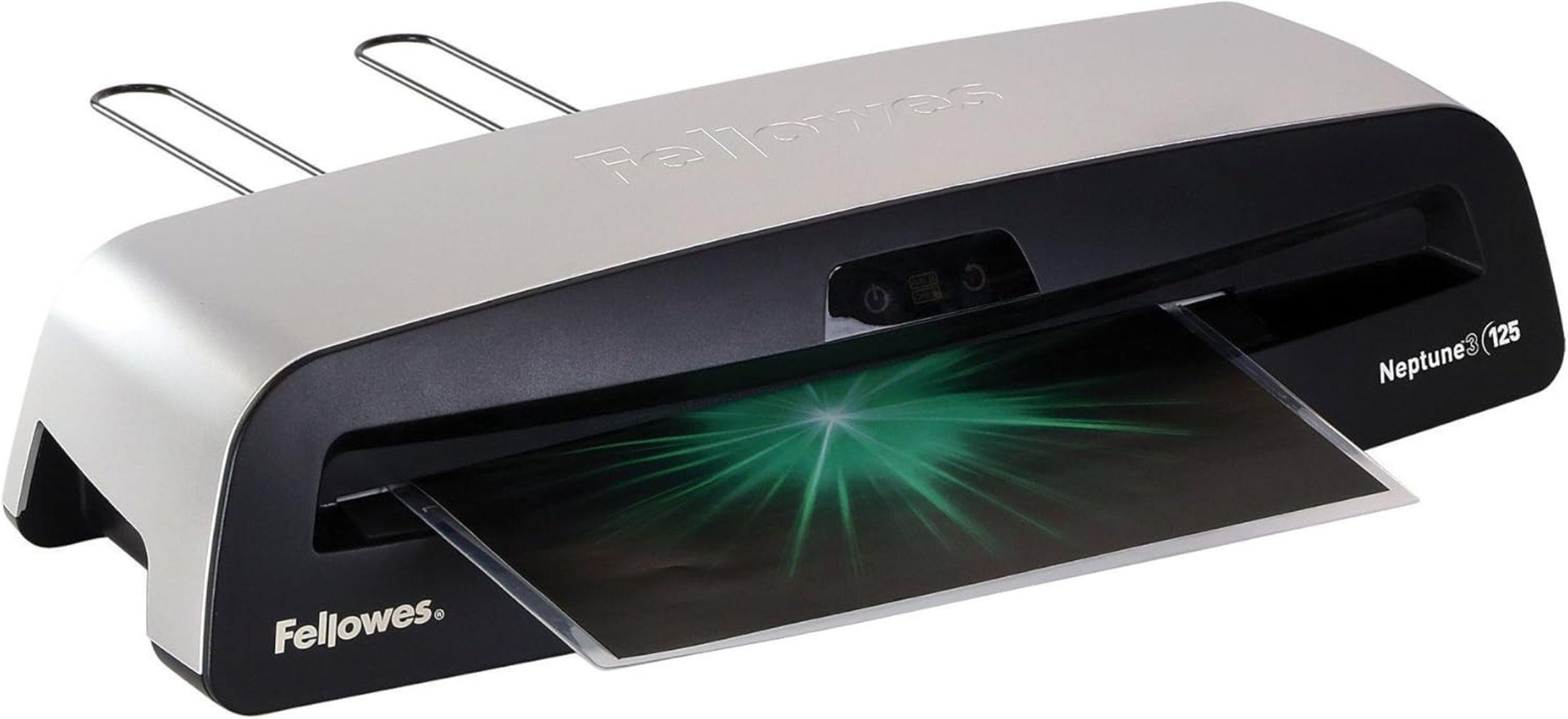 Fellowes Neptune3 125 Laminator - Silver/Black