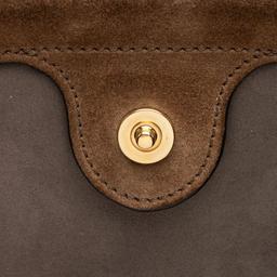 Fendi Suede Calfskin Grace Flip Tote