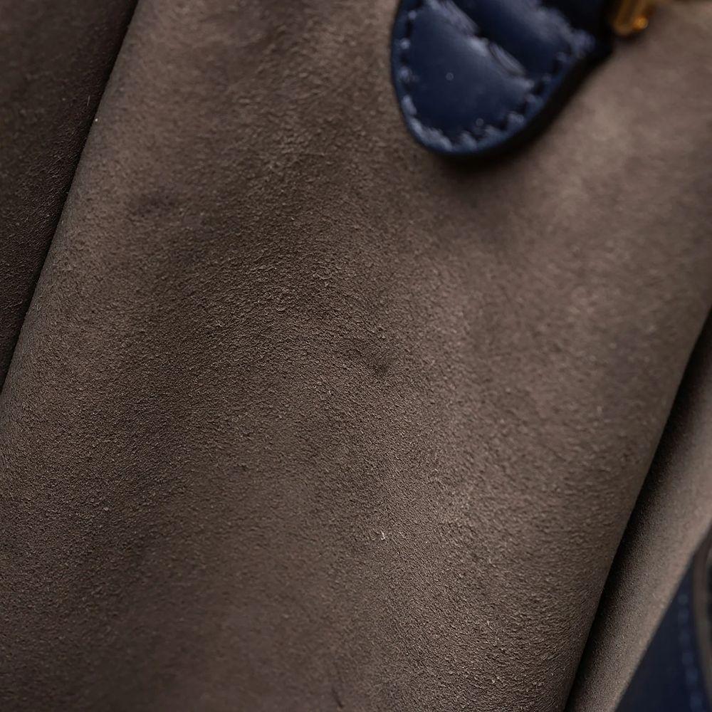 Fendi Suede Calfskin Grace Flip Tote