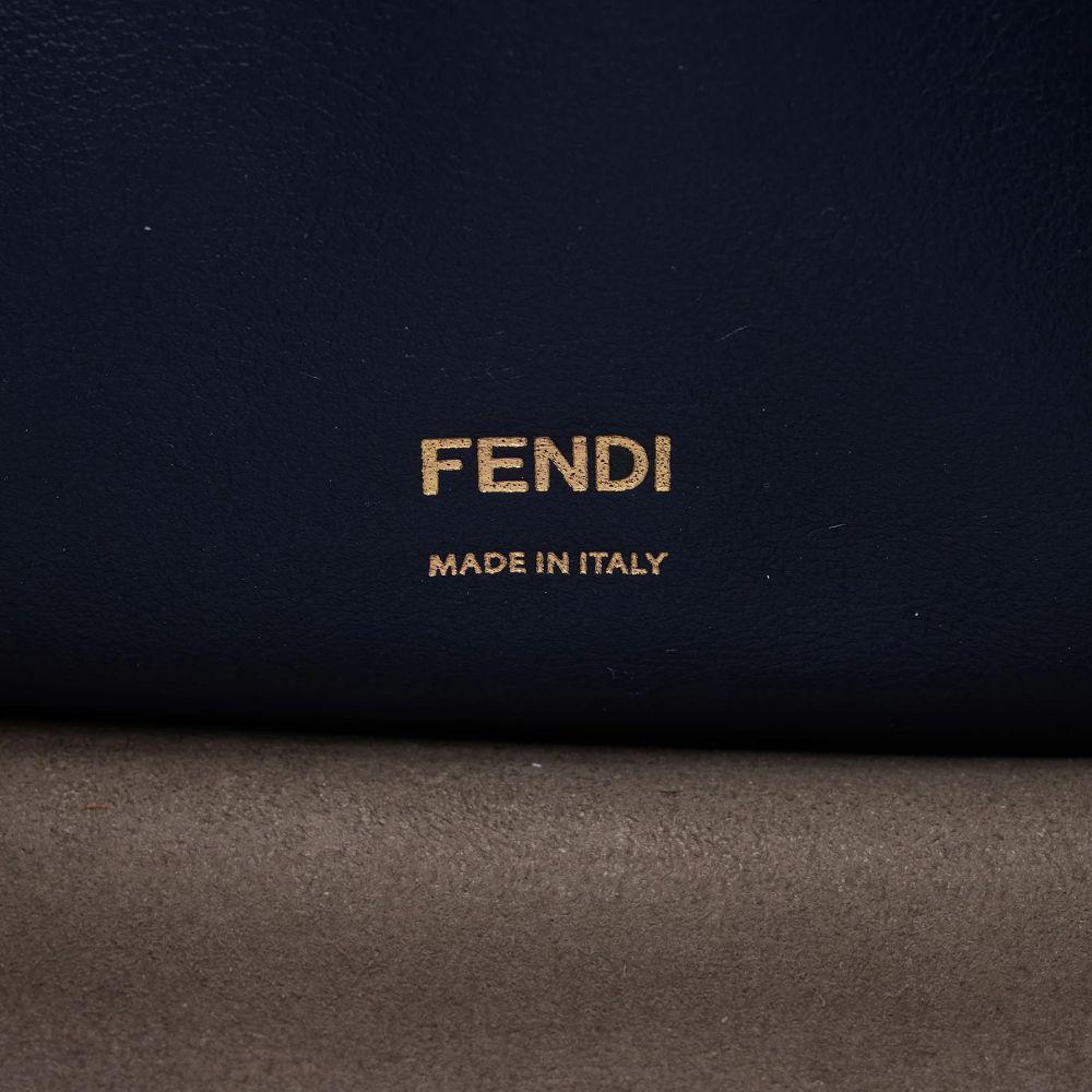 Fendi Suede Calfskin Grace Flip Tote