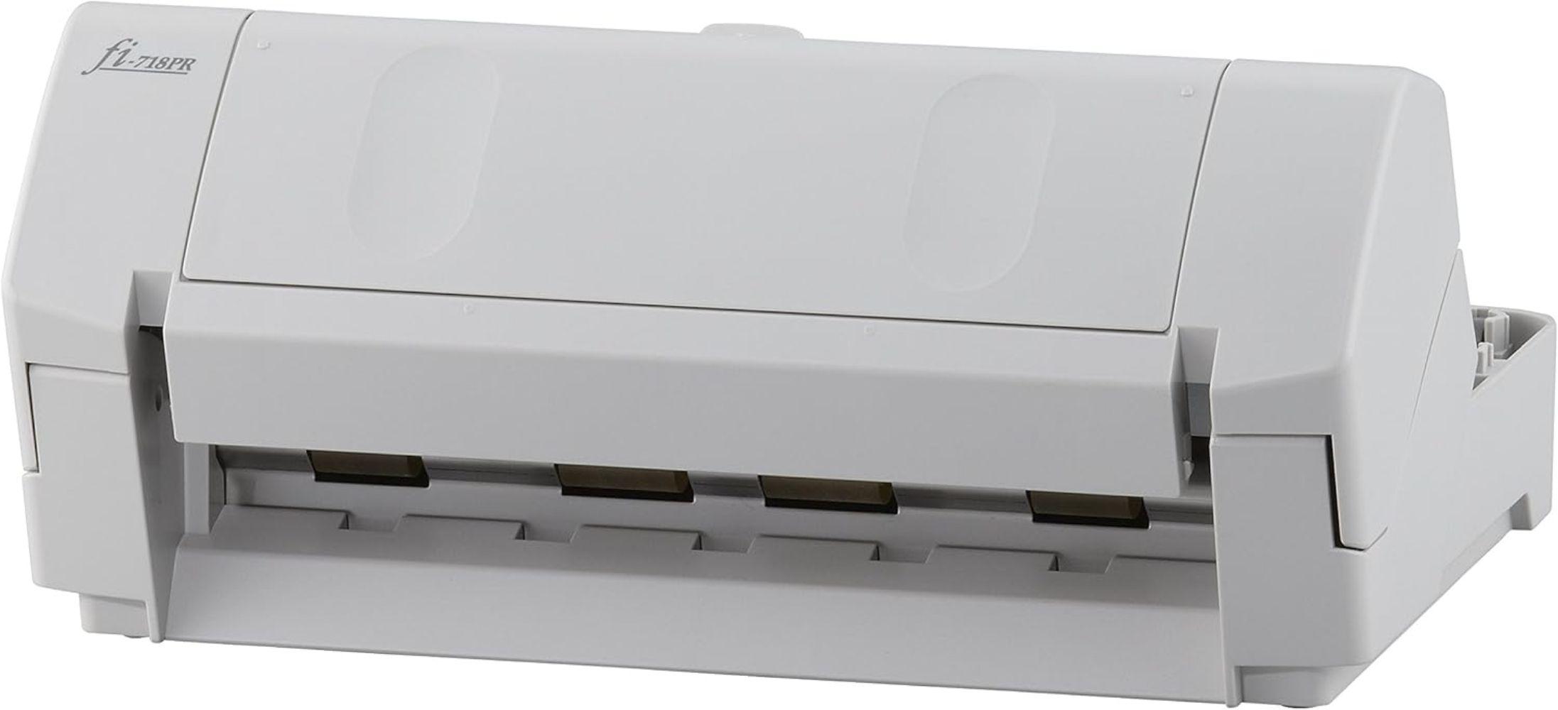 Fujitsu fi-718PR Post-Scan Imprinter - White