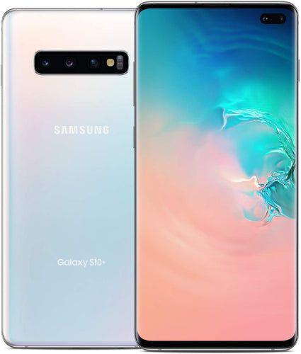 Galaxy S10+ 128GB in Prism White in Acceptable condition