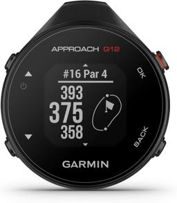 Garmin Approach G12 Clip-on Golf GPS Rangefinder - Black