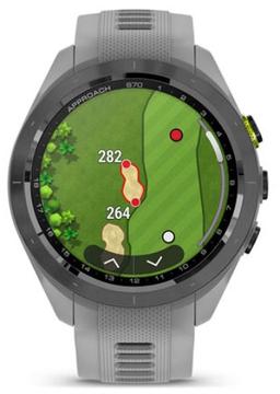 Garmin Approach S70 Smartwatch - 42mm - Powder Gray Ceramic Case with Powder Gray Silicone Silicone Band