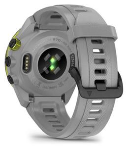 Garmin Approach S70 Smartwatch - 42mm - Powder Gray Ceramic Case with Powder Gray Silicone Silicone Band