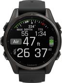 Garmin Fenix 8 Smartwatch AMOLED Edition (Polymer) 43mm in Carbon Gray/DLC Titanium in Good condition