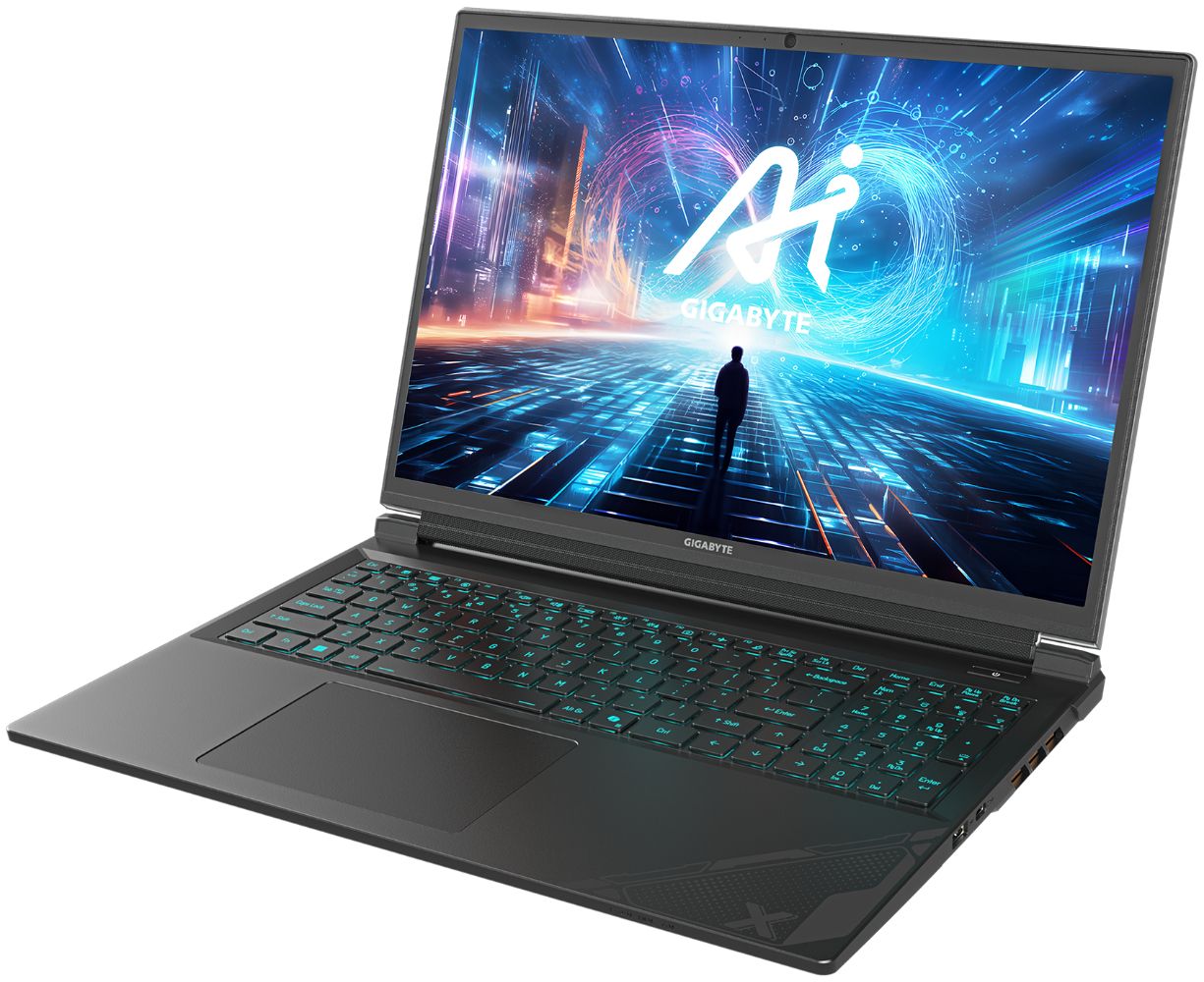 Gigabyte G6X 9KG (2024) Gaming Laptop 16"inch - Gunmetal Gray - Intel Core i7-13650HX 2.6GHz - 16GB RAM - 1TB