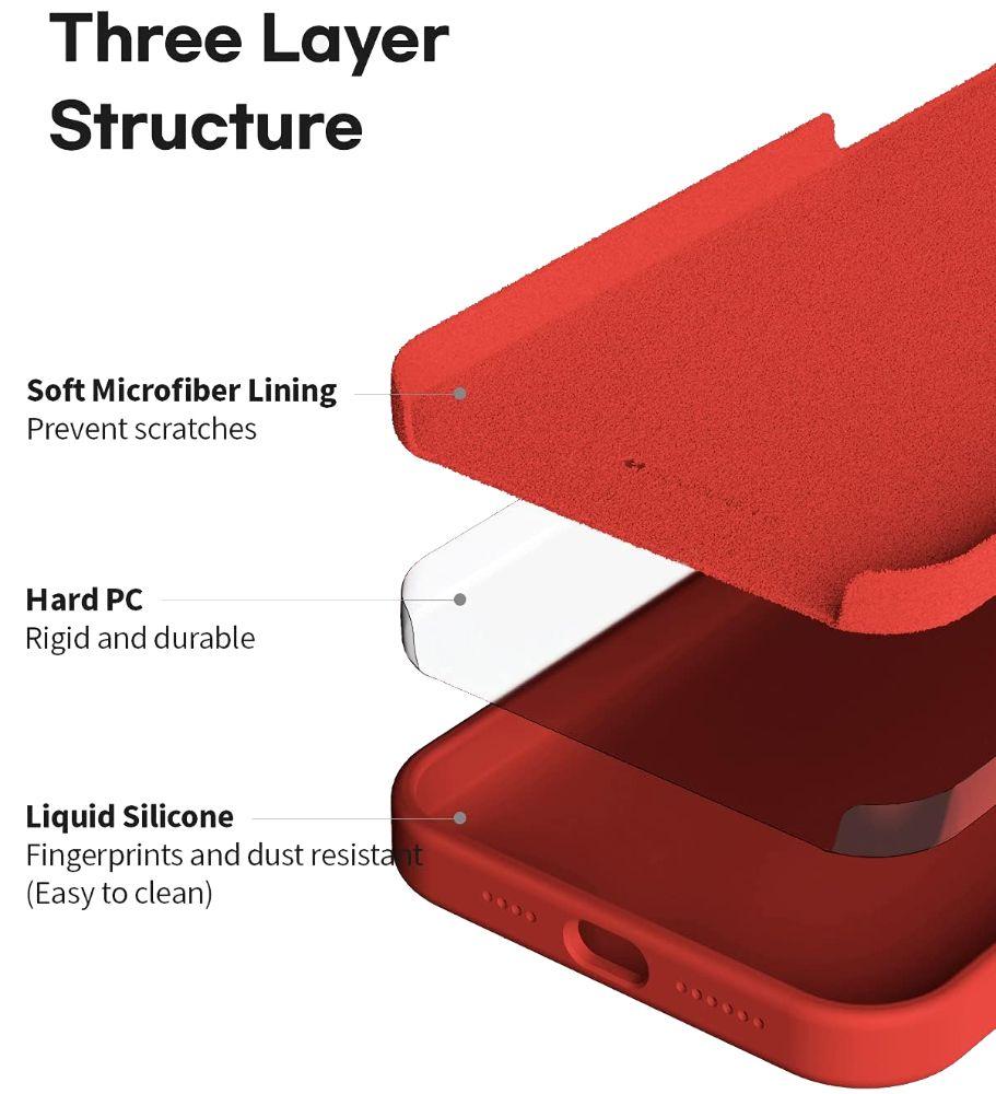 Refurbished Goospery Silicone Phone Case for iPhone 13 Pro - Reebelo Canada