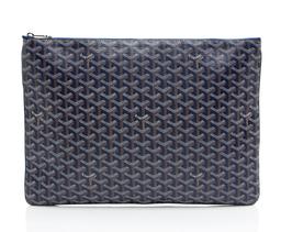 Goyard Goyardine Canvas Senat GM Pouch