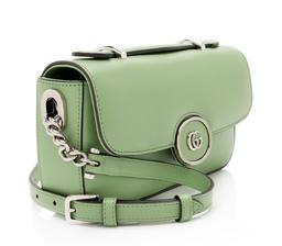 Gucci Calfskin Petite GG Mini Shoulder Bag