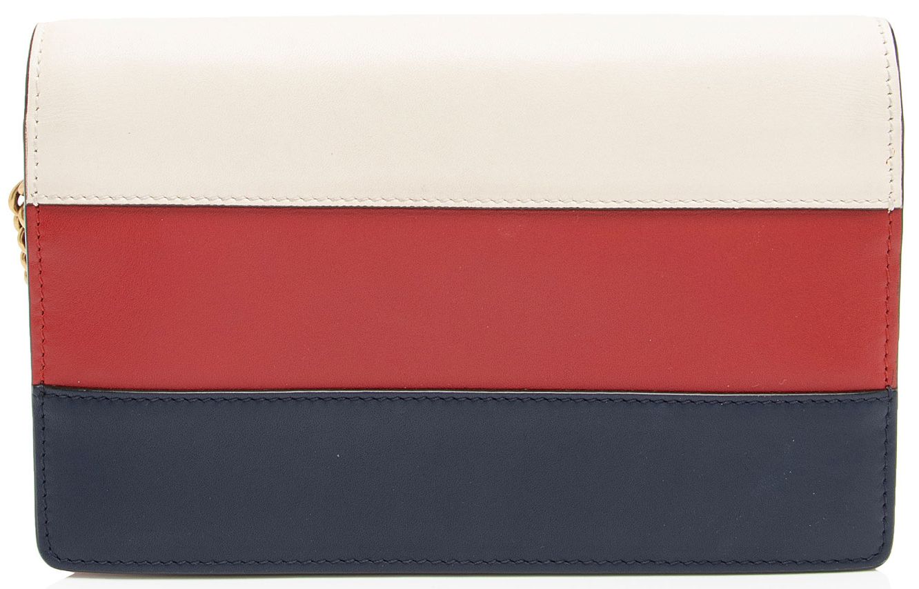 Gucci Calfskin Queen Margaret Wallet on Chain