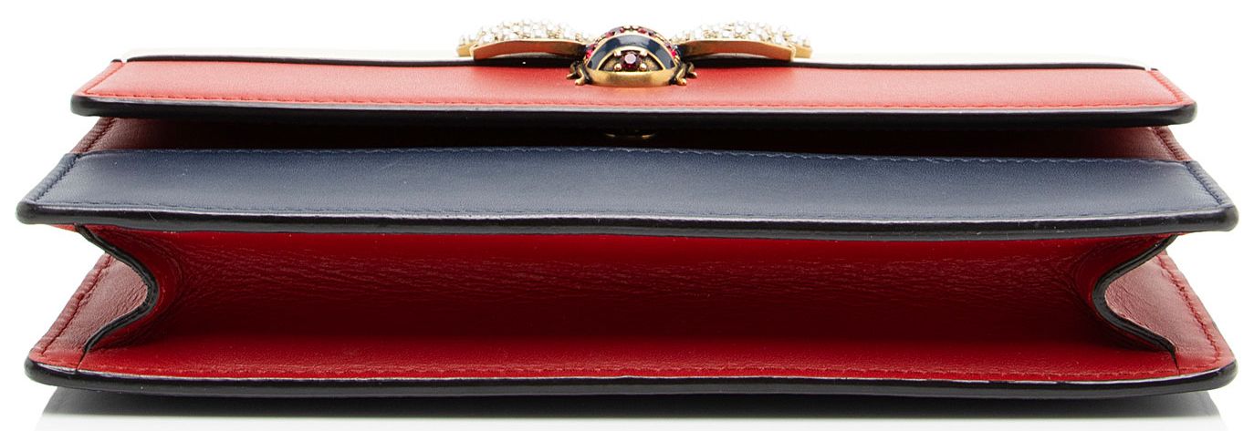 Gucci Calfskin Queen Margaret Wallet on Chain
