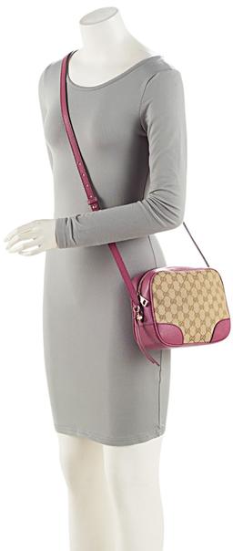 Gucci GG Canvas Bree Mini Messenger