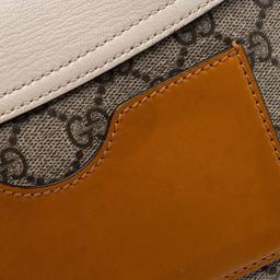 Gucci GG Supreme Leather Padlock Mini Crossbody