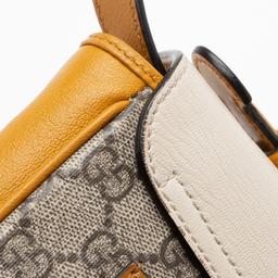 Gucci GG Supreme Leather Padlock Mini Crossbody