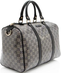 Gucci Glitter GG Supreme Joy Boston Bag