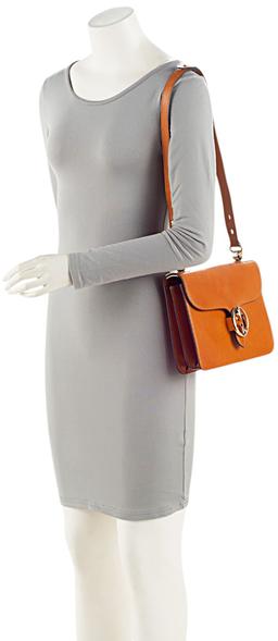 Gucci Leather 1973 Flap Medium Shoulder Bag