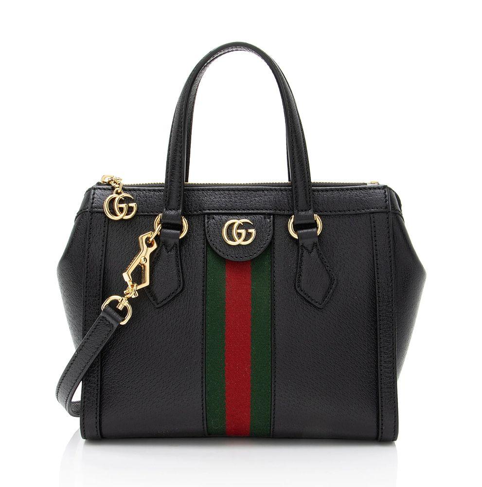 Gucci Leather Ophidia Small Tote